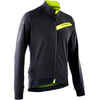 Slim-Fit Softshell Mountain Biking Jacket - Black