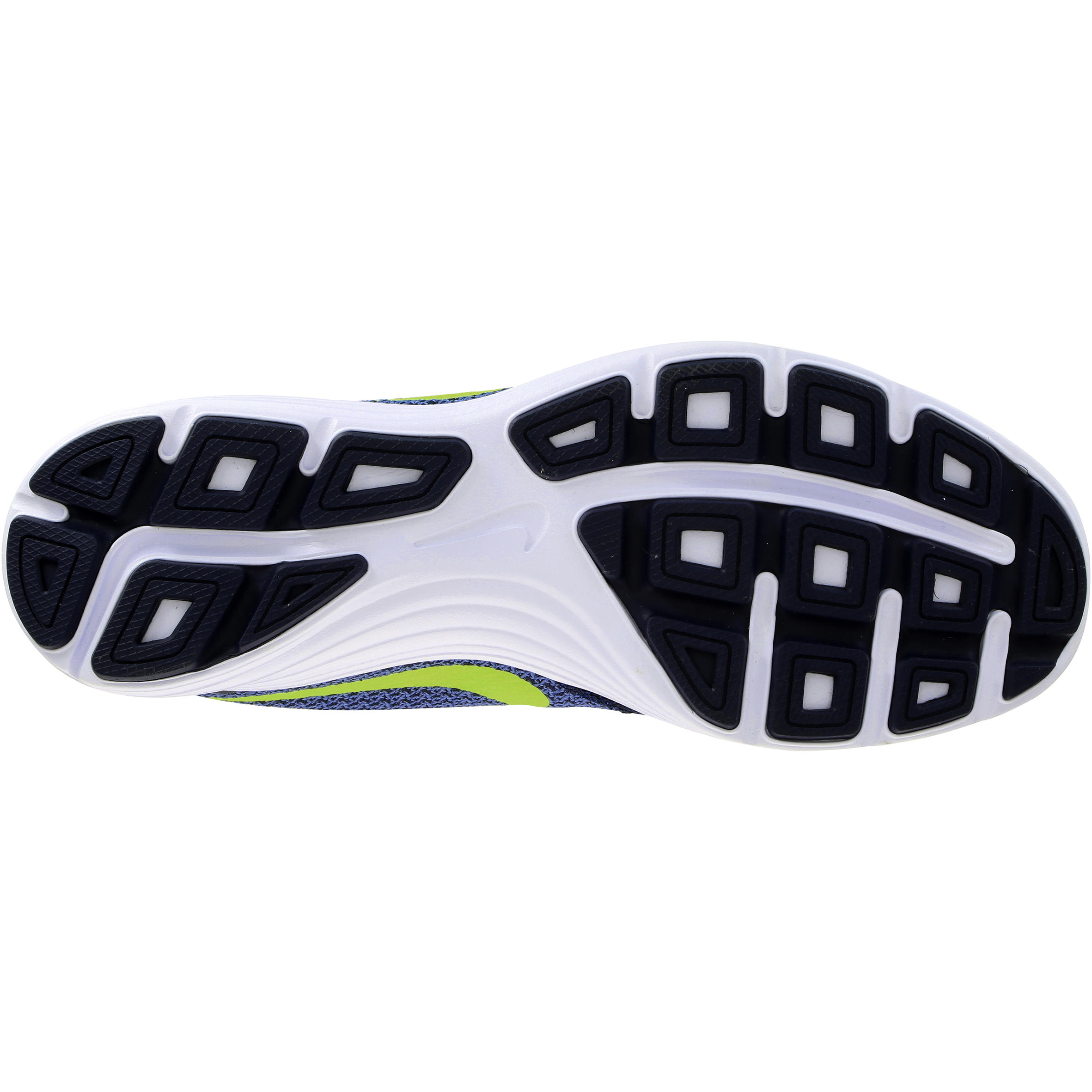 Revolution 3 men's active walking shoes - blue/yellow 7/8