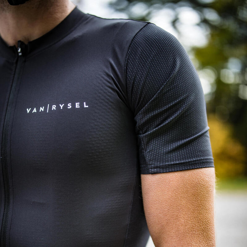 Maglia manica corta ciclismo uomo Van Rysel NEO-RACER nera