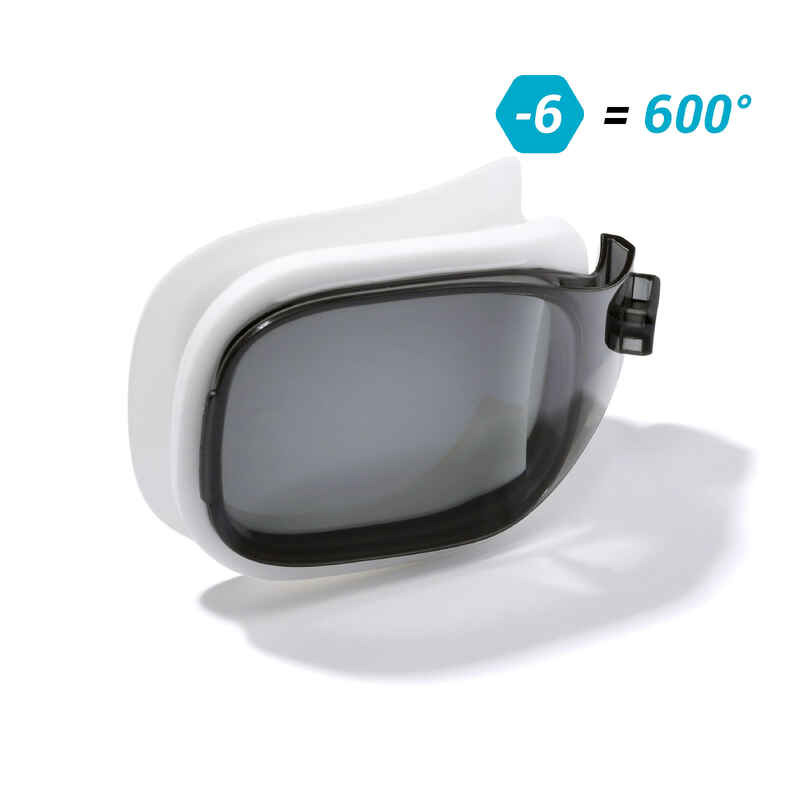 Enam lensa smoke untuk kacamata renang SELFIT 500 - Ukuran L