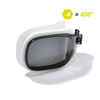 Swimming Goggles Corrective Lenses Shortsightedness -4.00 SELFIT SIZE S Smoked