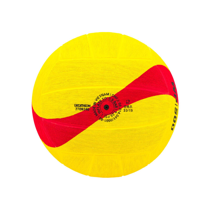 Waterpolobal WP500 maat 5 geel/rood