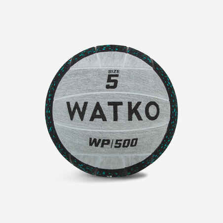 WEIGHTED WATER POLO BALL WP500 1KG SIZE 5
