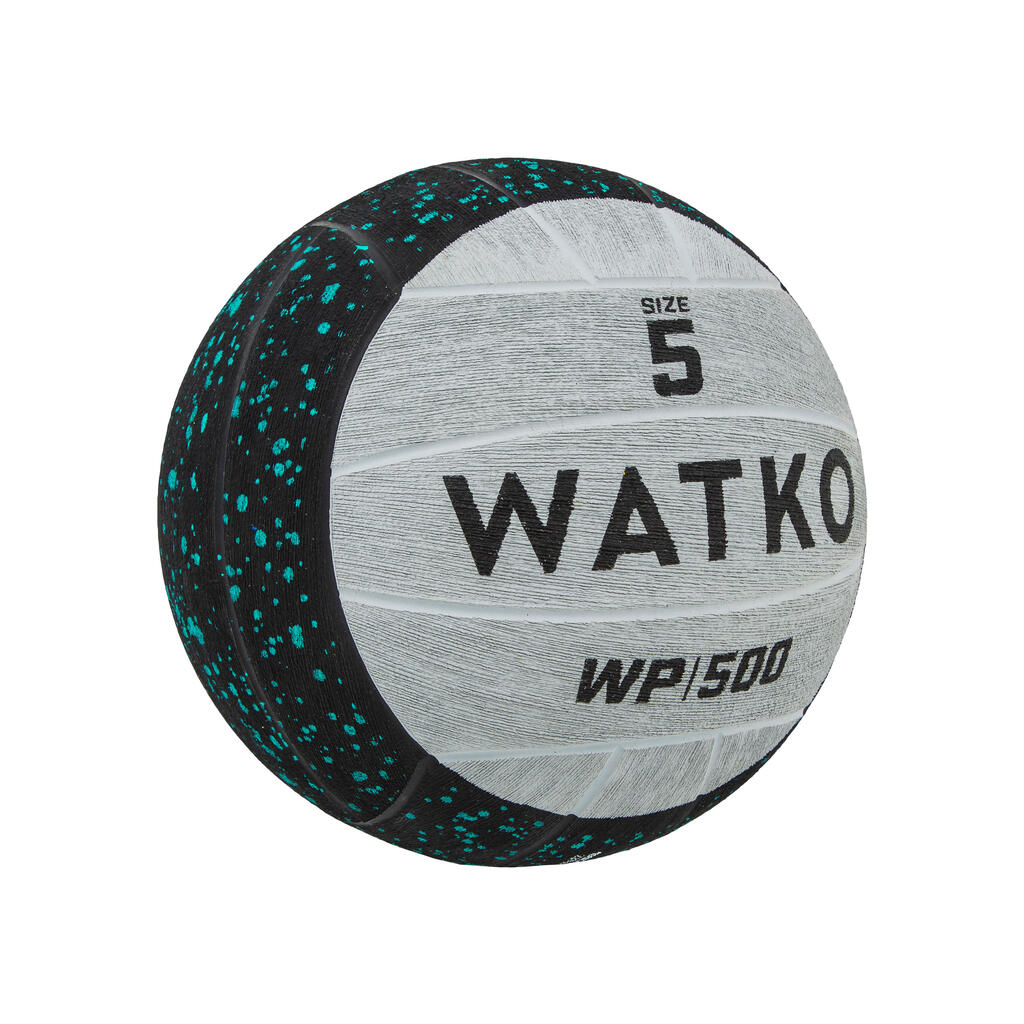 WEIGHTED WATER POLO BALL WP500 1KG SIZE 5