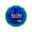 SMALL GRIPPY POOL BALL - BLUE GREEN