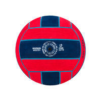 Crveno-plava lopta za vaterpolo WP100 (veličina 2)