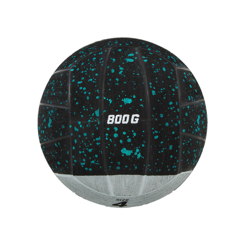 Balón Waterpolo WP500 Lastrado 800 G Tamaño 4