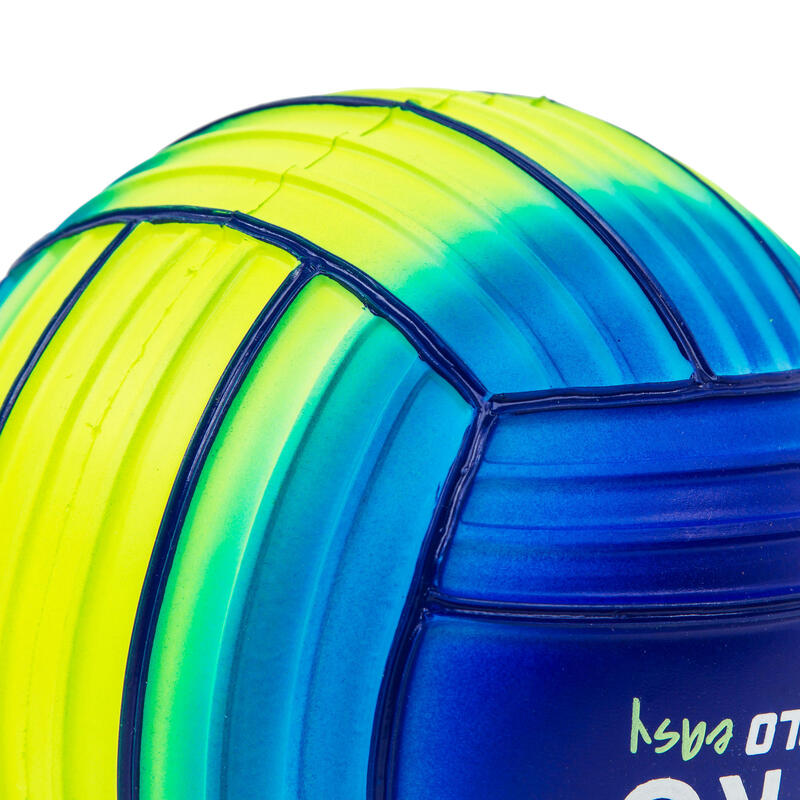 Pallone pallanuoto 100 grip MINI blu-verde