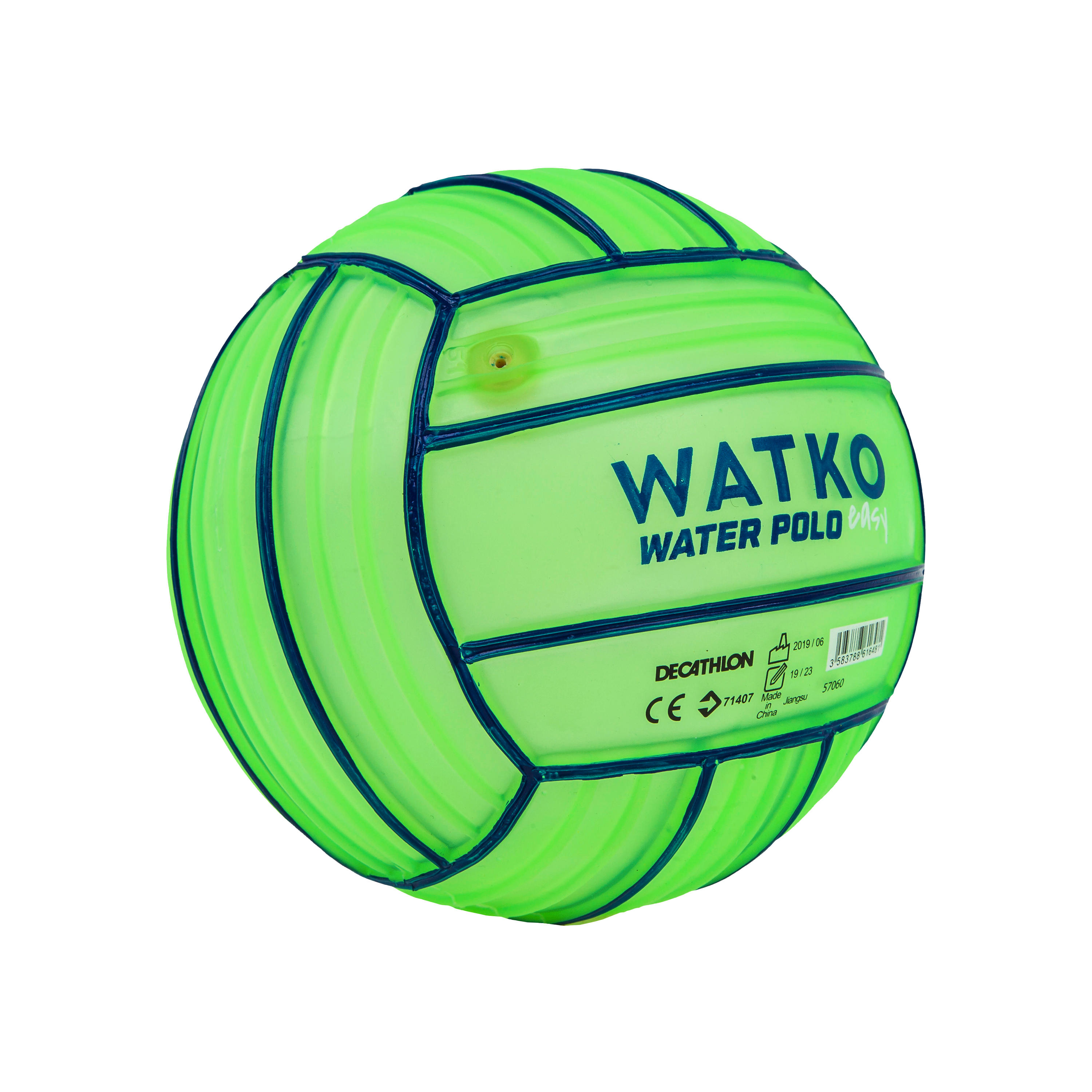 Pallone pallanuoto 100 grip MINI verde 9/14