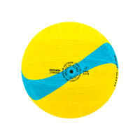 Balón Waterpolo WP500 Adulto Amarillo Azul Tamaño 4 Oficial