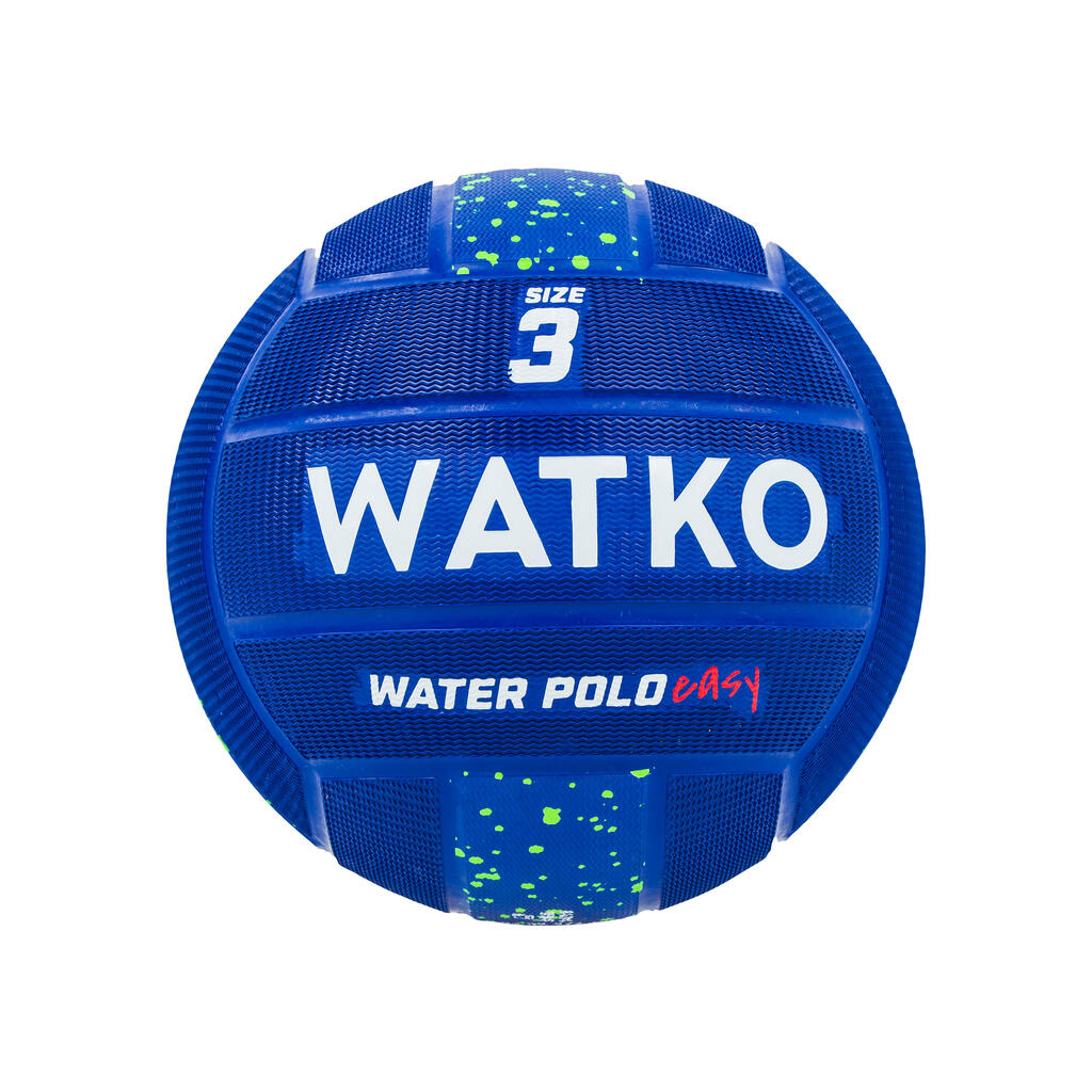 Modra žoga za vaterpolo EASY (velikost 3)