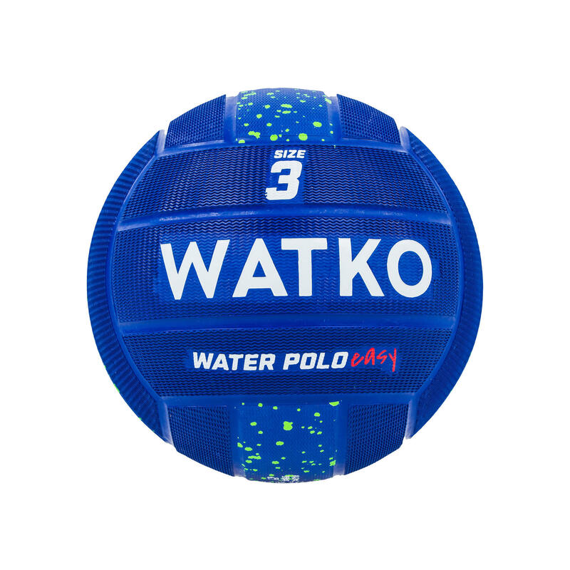 Balón Waterpolo Easy Azul Talla 3