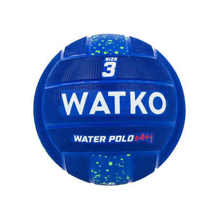 Water Polo Easy Ball Size 3 - Blue