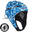 Kopfschutz Rugby R500 Erwachsene blau/weiss