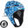 Casque rugby 500 Adulte bleu/blanc