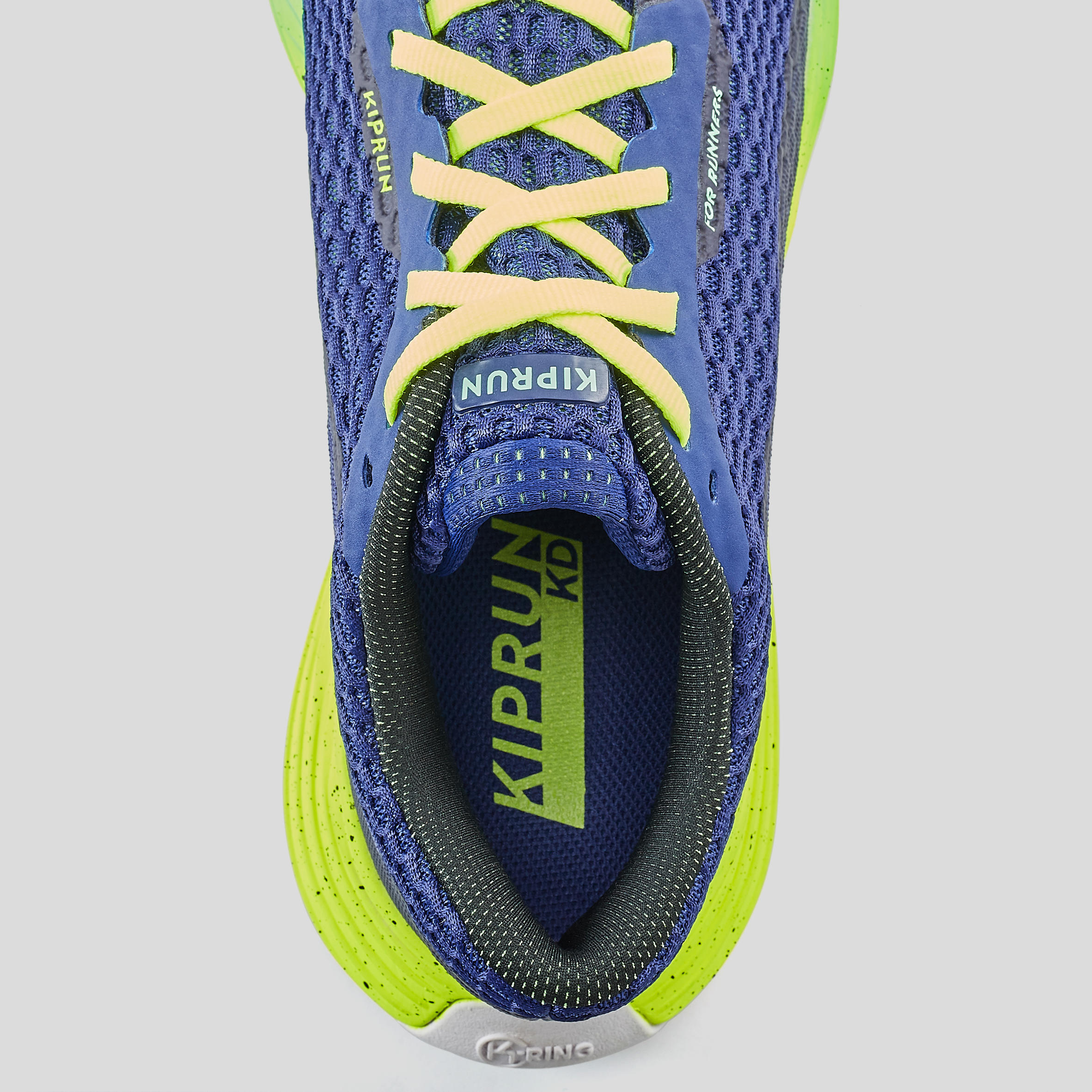 CHAUSSURES DE RUNNING HOMME KIPRUN KD500 BLEU 3/12