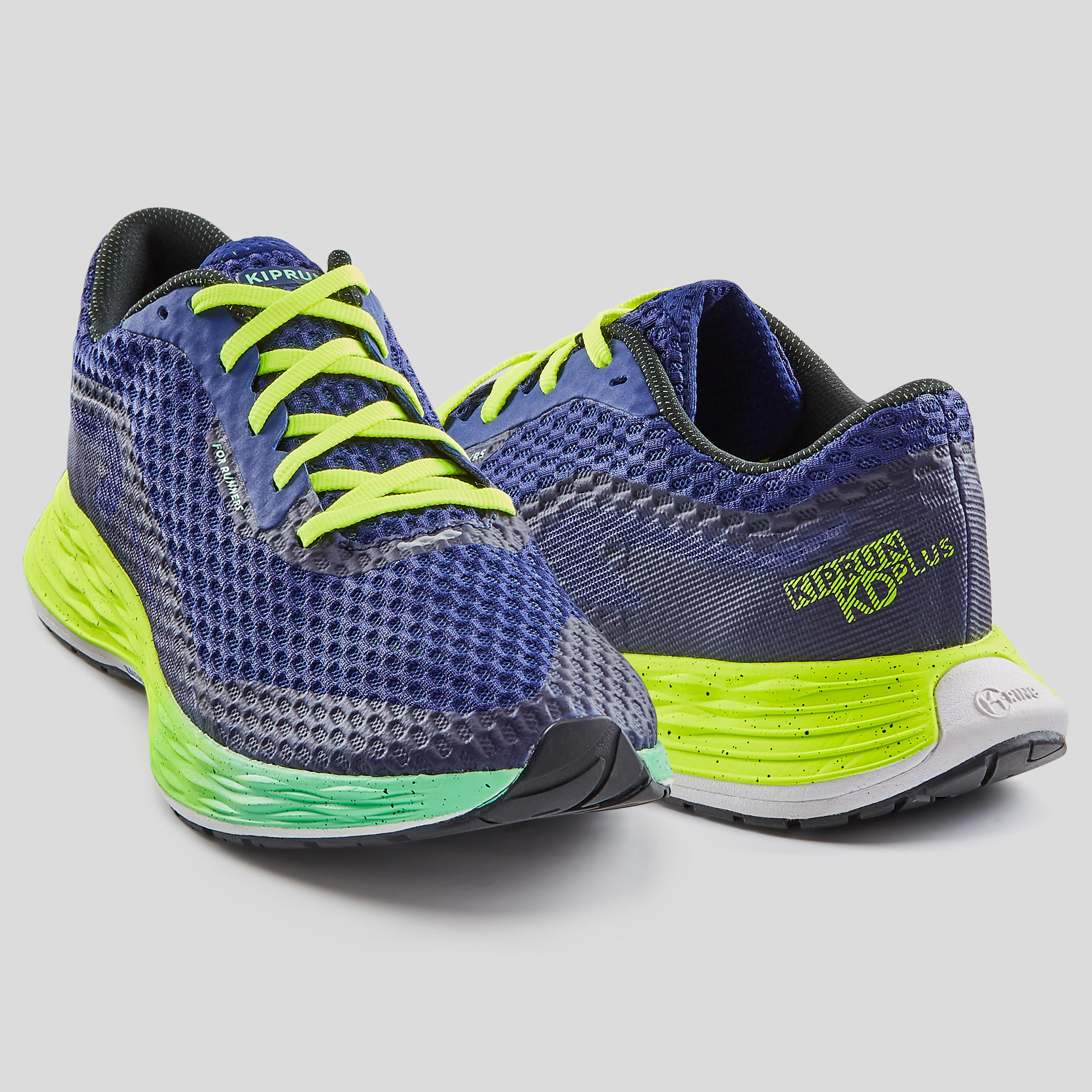 CHAUSSURES DE RUNNING HOMME KIPRUN KD500 BLEU 8/12