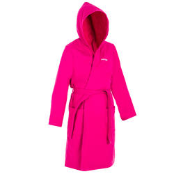 Katoenen badjas dames roze