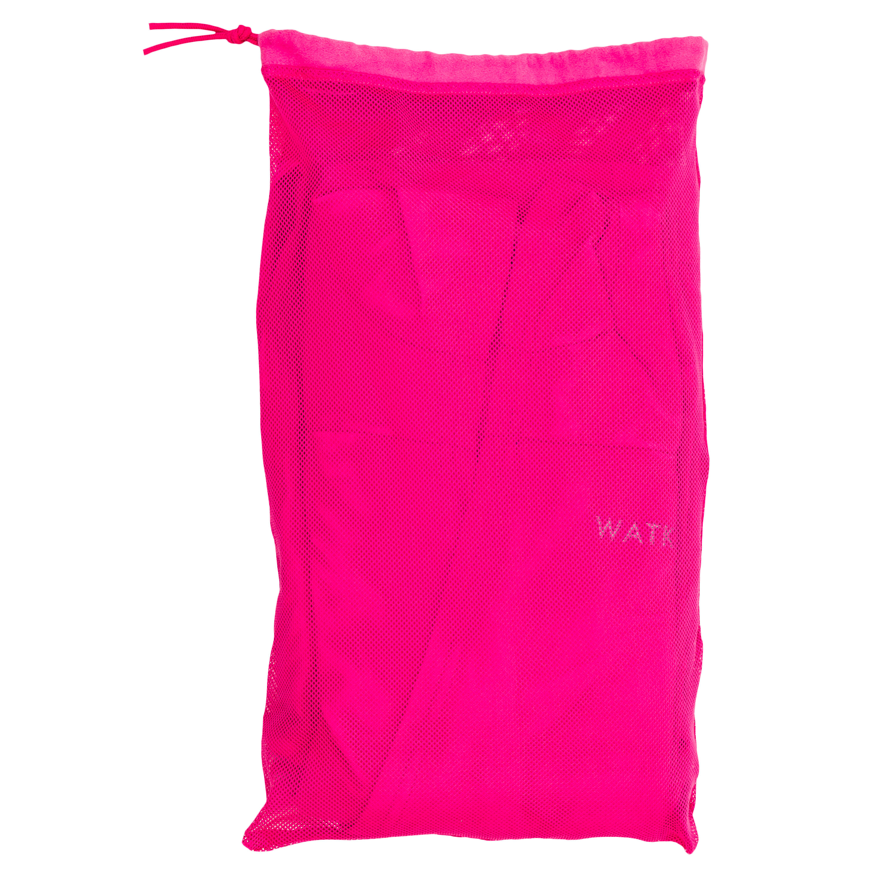 Women’s Compact Microfibre Pool Bathrobe - Pink 12/18