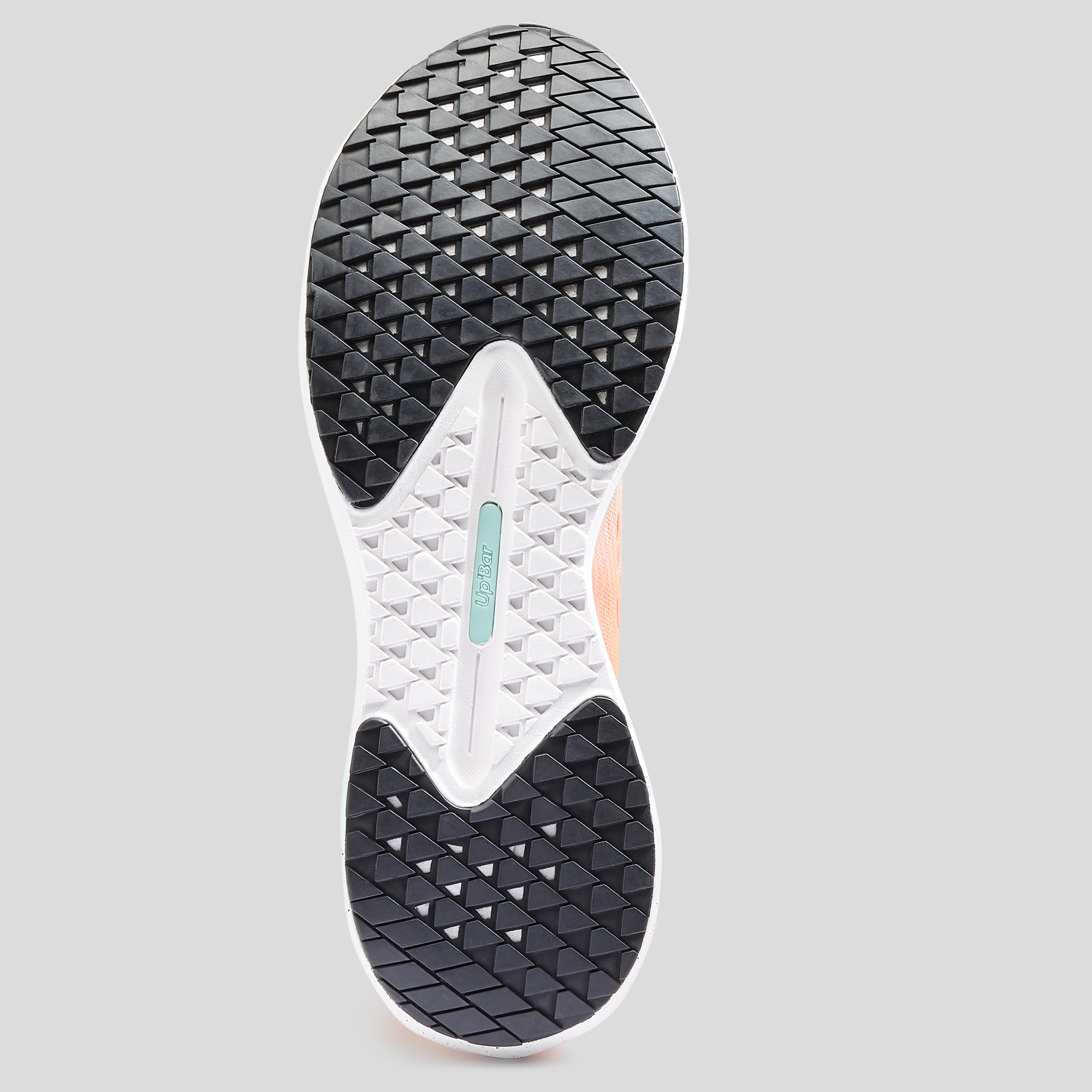 WOMEN'S RUNNING SHOES KIPRUN KD LIGHT - CORAL/GREEN 7/9