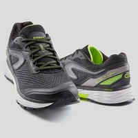 Zapatillas running Hombre  Kiprun Long 2 negro/amarillo