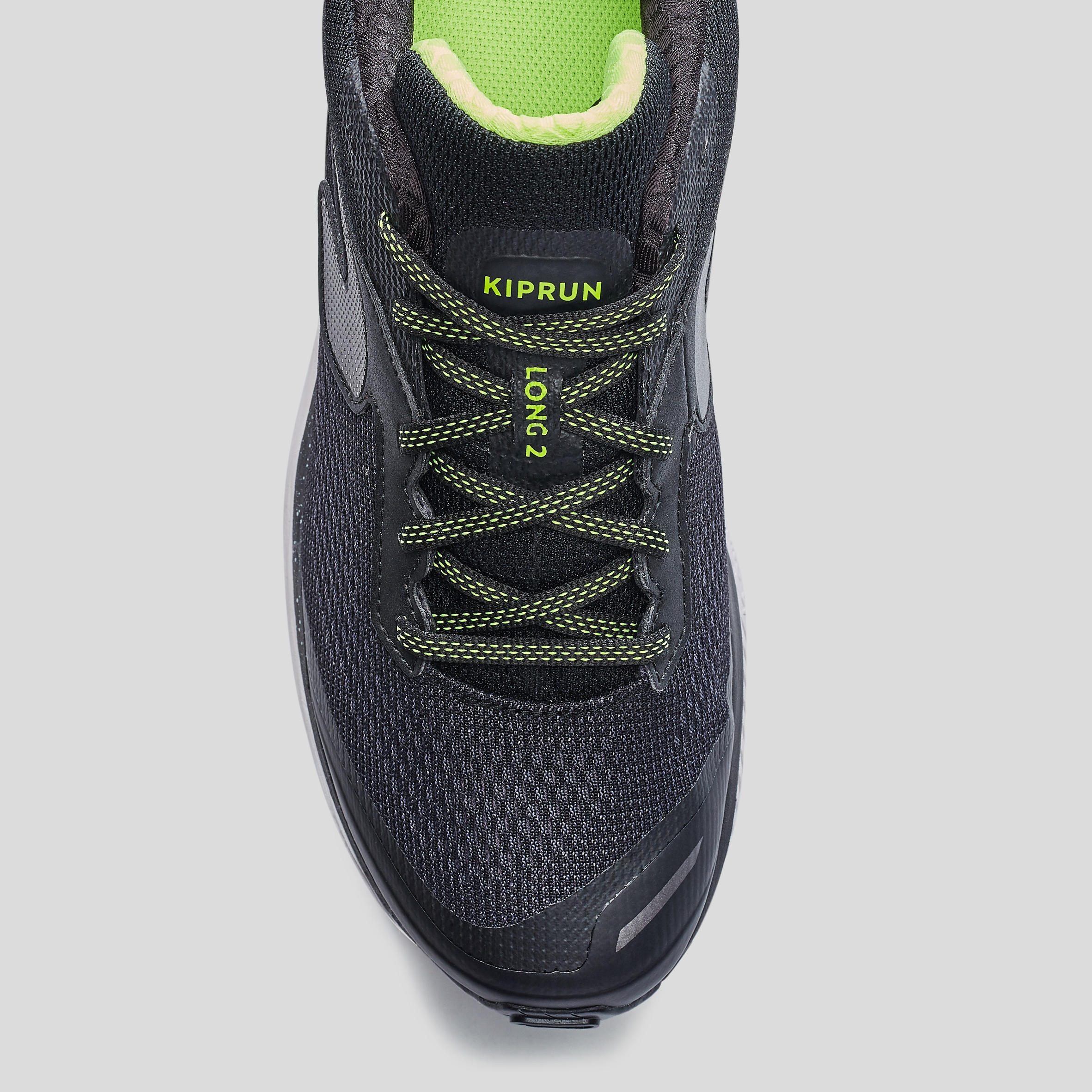 Men's Running Shoes - Kiprun Long 2 Black/Yellow