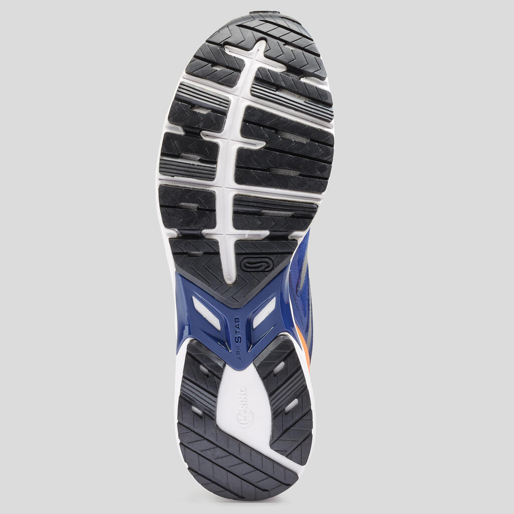 Laufschuhe Kiprun Long 2 Herren blau/rot