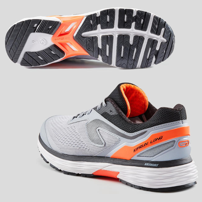 KIPRUN LONG 2 MEN'S RUNNING SHOES GREY