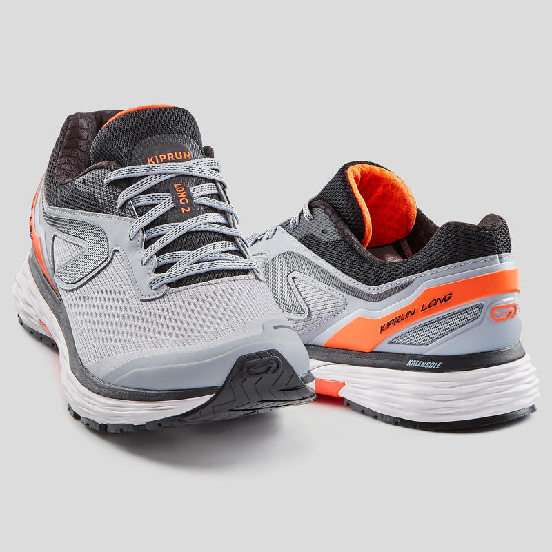 KIPRUN LONG 2 MEN'S RUNNING SHOES GREY