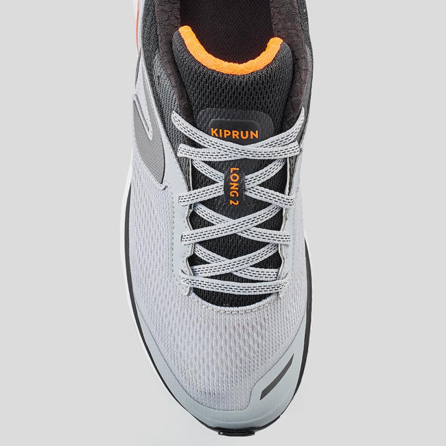 KIPRUN LONG 2 MEN'S RUNNING SHOES GREY