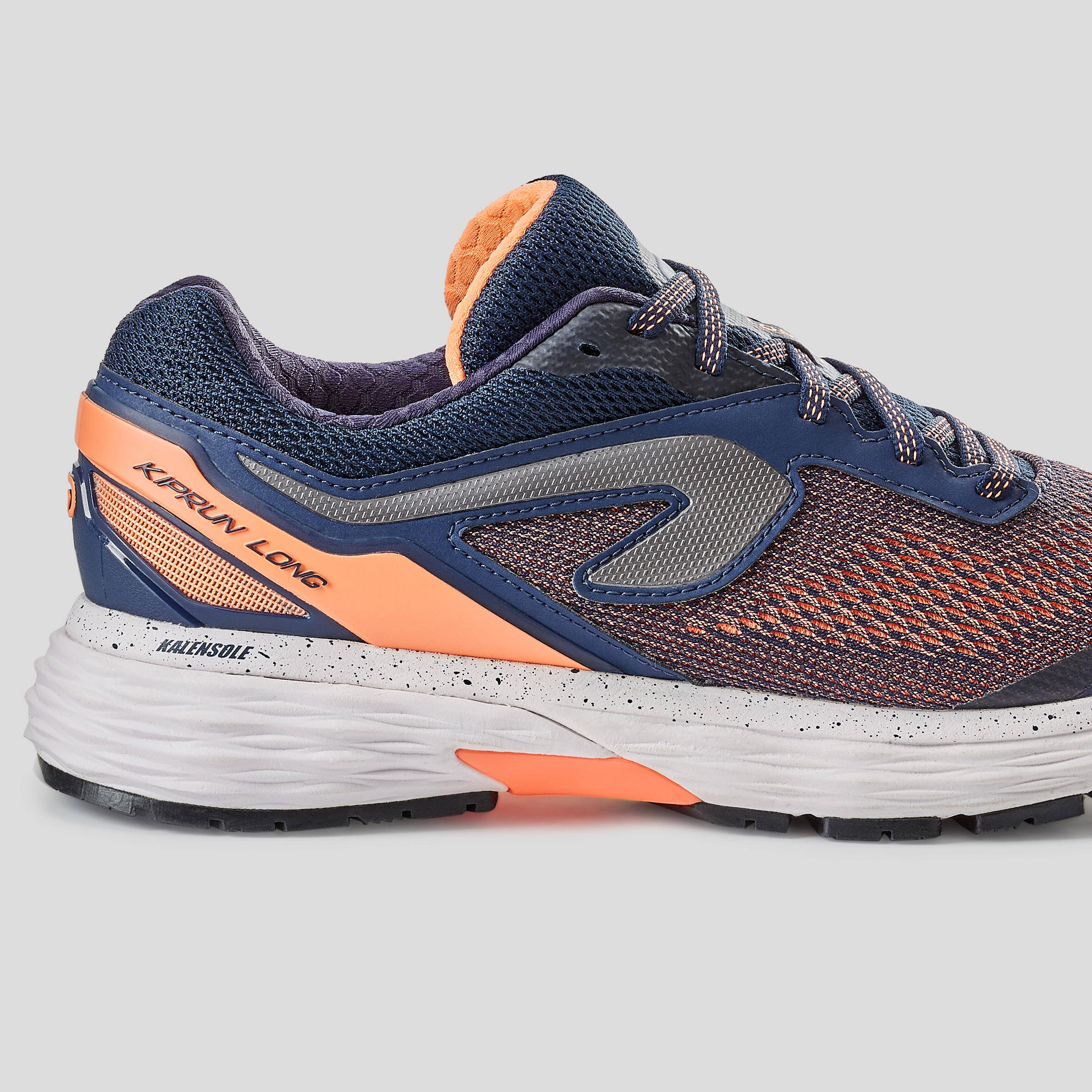 Women's Marathon Running Shoes Kiprun Long 2  - Coral Blue -  2