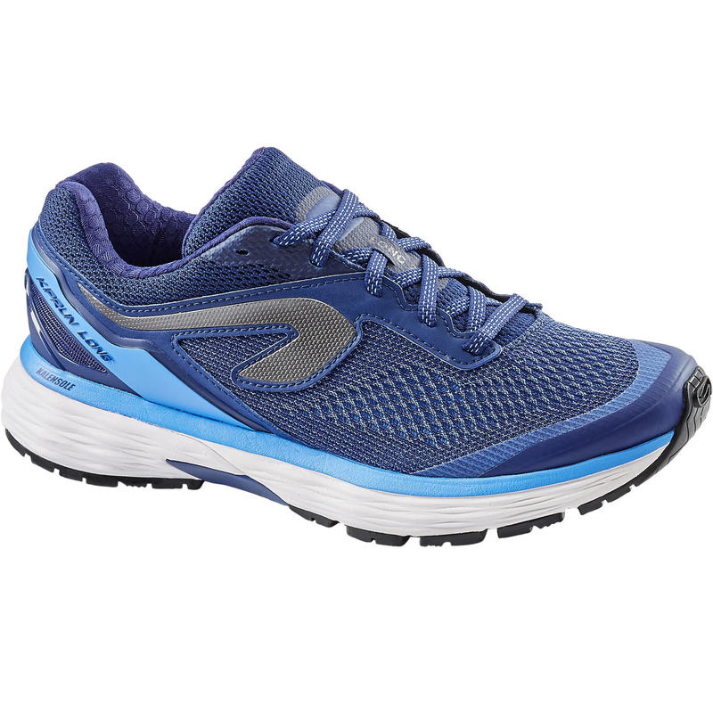 CHAUSSURE RUNNING FEMME KIPRUN LONG CORAIL BLEUE Kiprun Decathlon