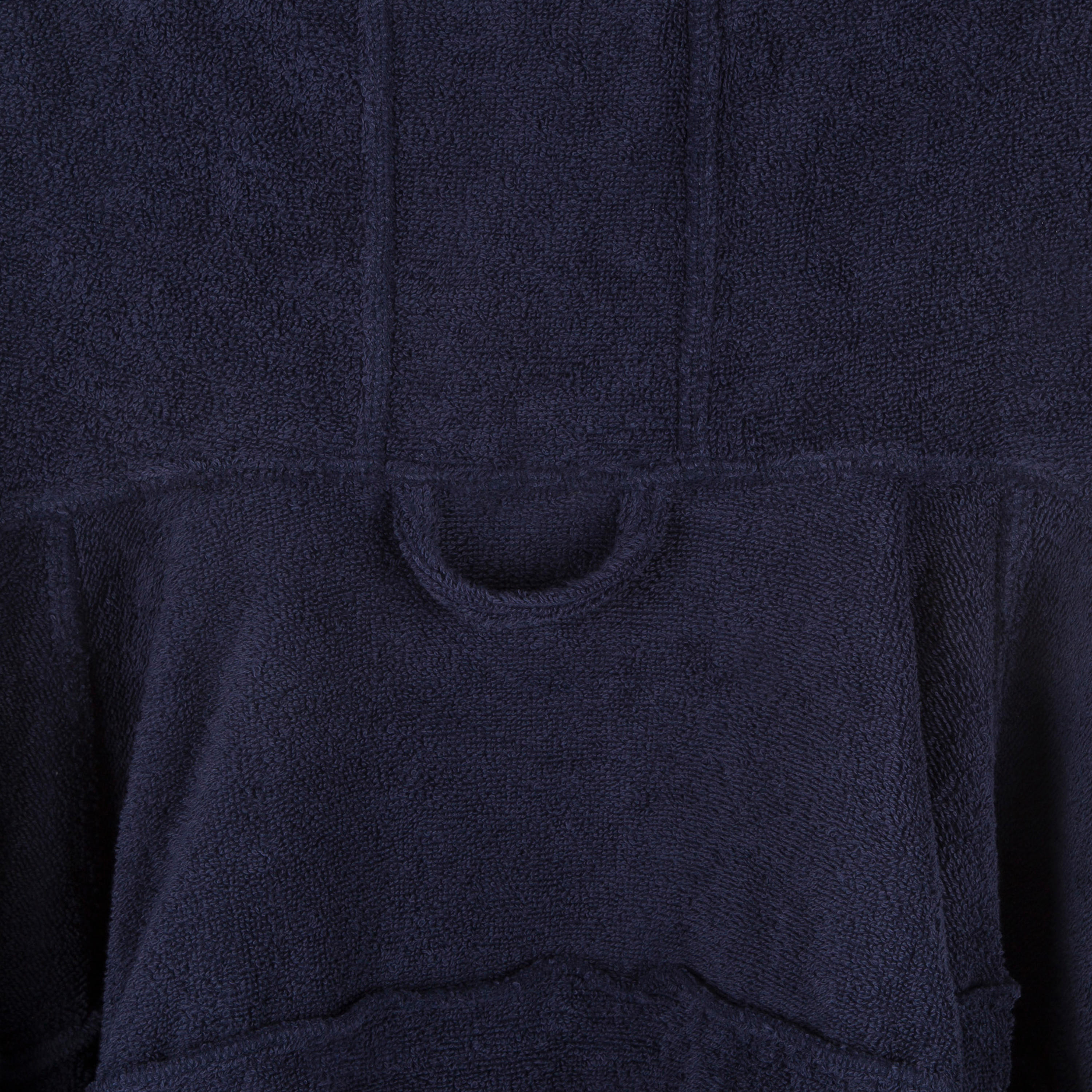 WOMEN'S WATER POLO THICK COTTON BATHROBE 500 - NAVY BLUE 6/8