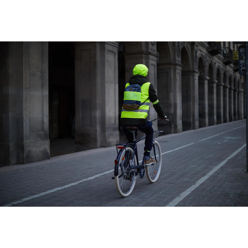 BANDEAU VISIBILITÉ DE SAC JAUNE FLUO