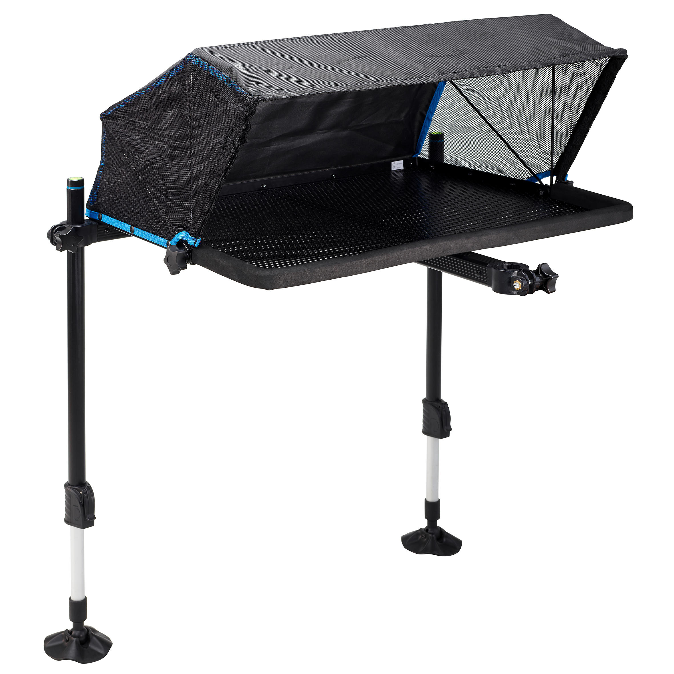 Fishing Seat Boxes SIDE TRAY WITH COVER CSB D25 D36 Caperlan Decathlon