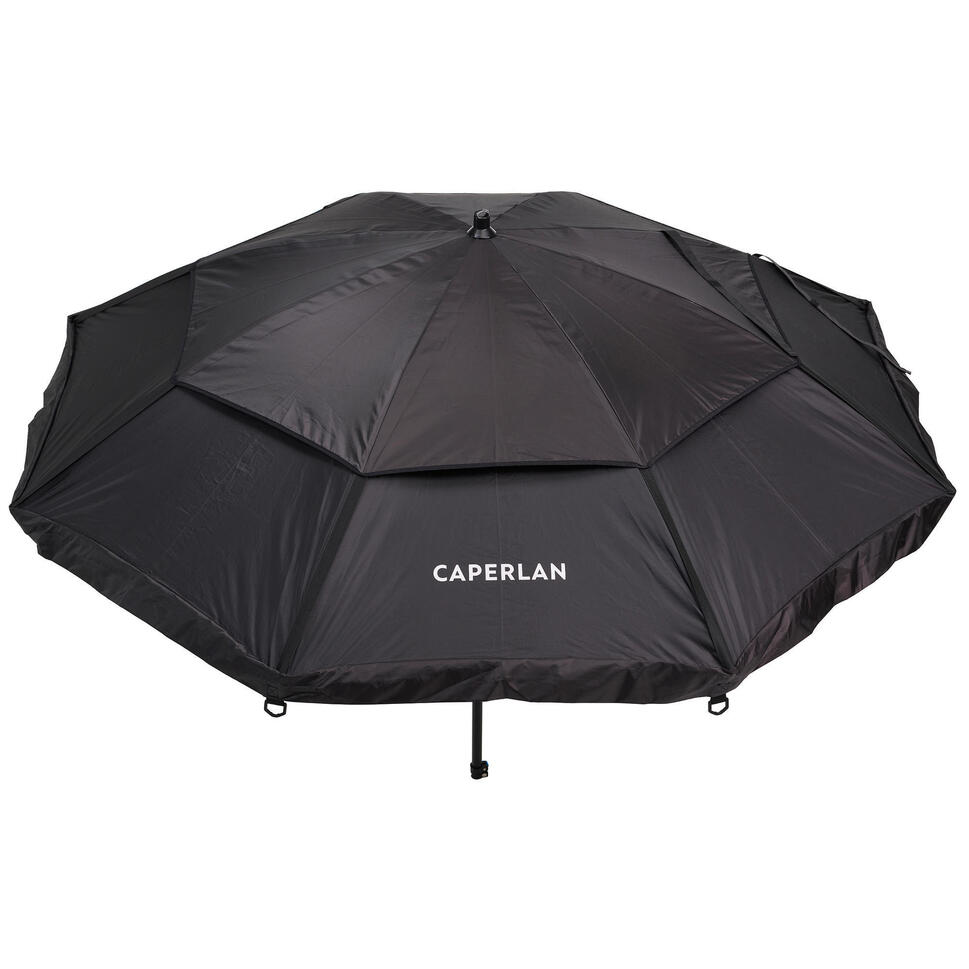 Casquette Parapluie Protection Solaire UV - Bonnet Parapluie Pêche Avec Double Ventilation Coupe-Vent
