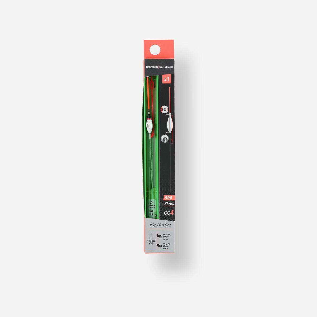LIGNE MONTEE POUR LA PECHE DE LA CARPE AU COUP PF-RL900 CC4 0,2g