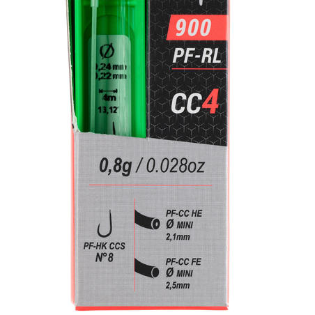 ОСНАСТКА ДЛЯ КАРПОВОЙ ЛОВЛИ С МЕСТА PF-RL900 CC4 0,8 г