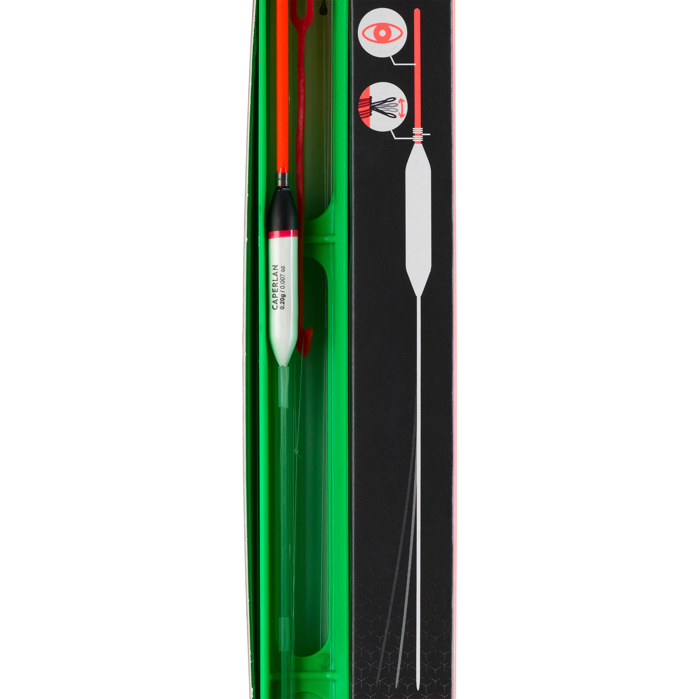 CAPERLAN Montáž na lov kaprov na plávanú PF-RL900 CC3 0,2 g bez · záber 4