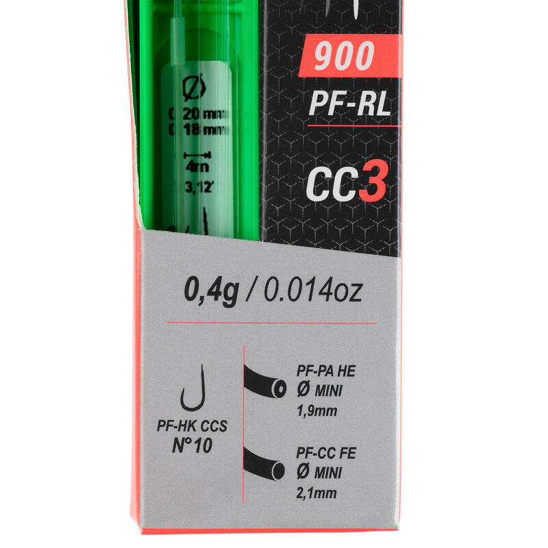 LIGNE MONTEE POUR LA PECHE DE LA CARPE AU COUP PF-RL900 CC3 0,4g