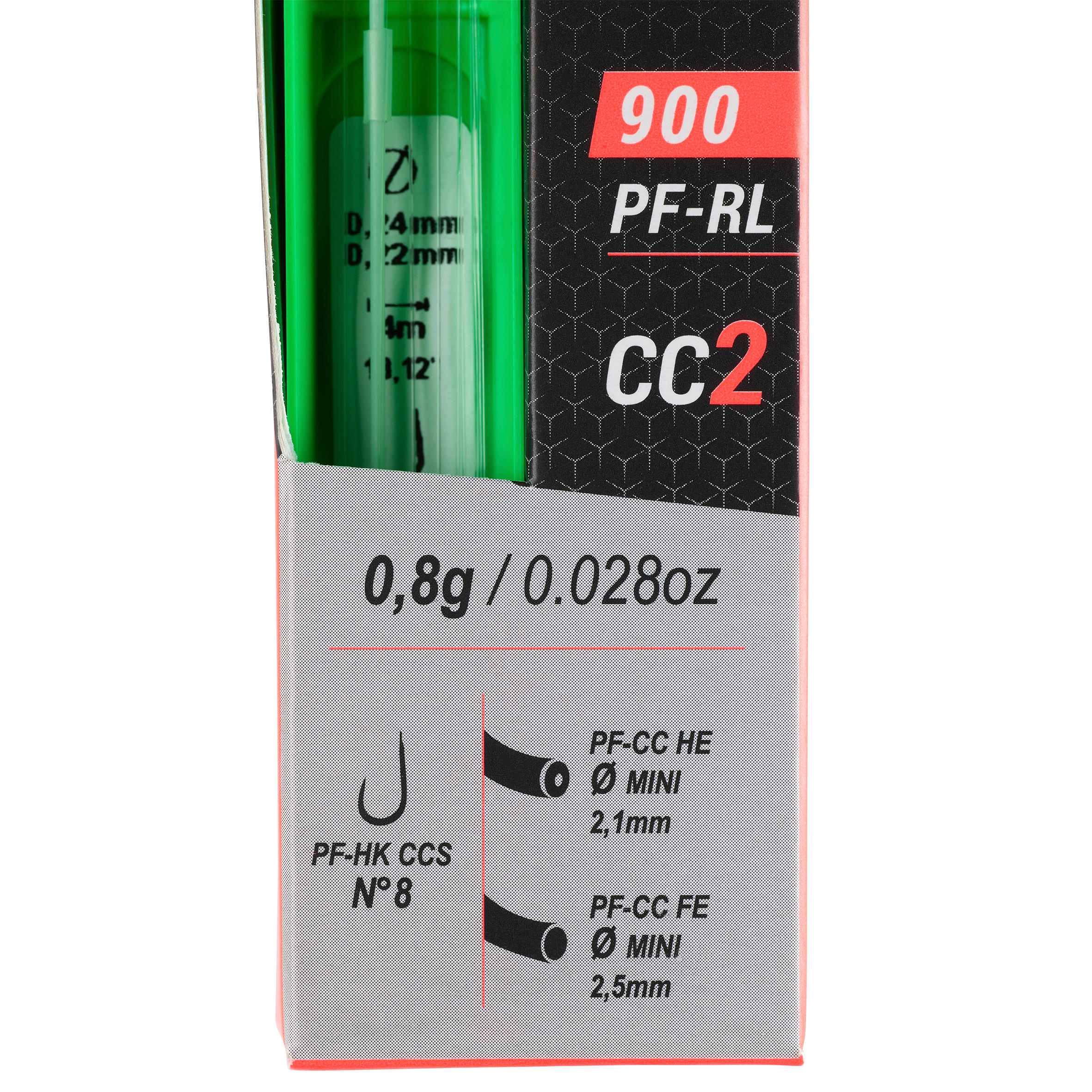 Línea Montada Carpfishing Coup PF-RL900 CC2 0,8 g 3/7