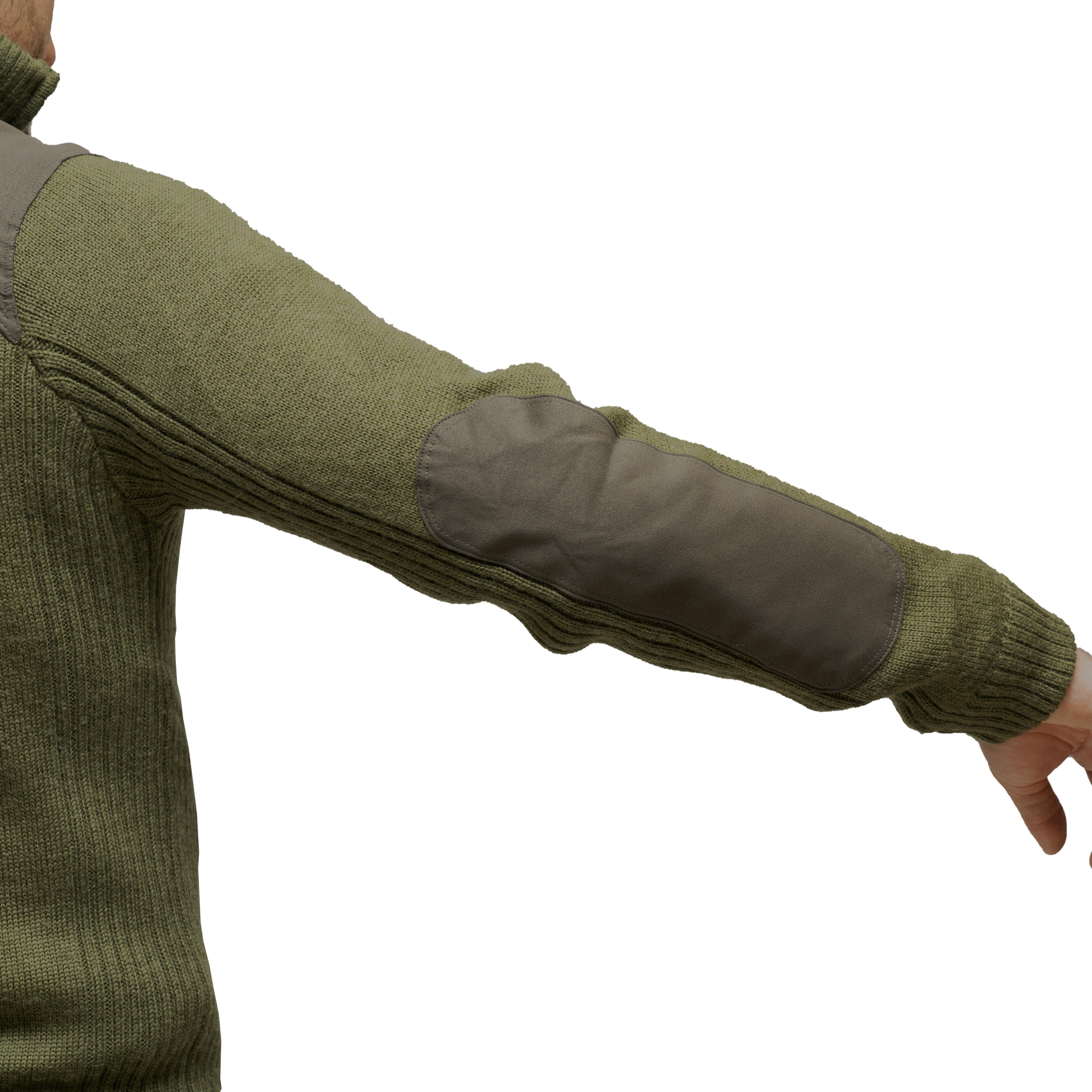 windproof wool hunting sweater