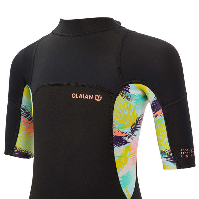 Fato de Surf Shorty 500 neoprene 2 mm Criança OLAIAN À venda na