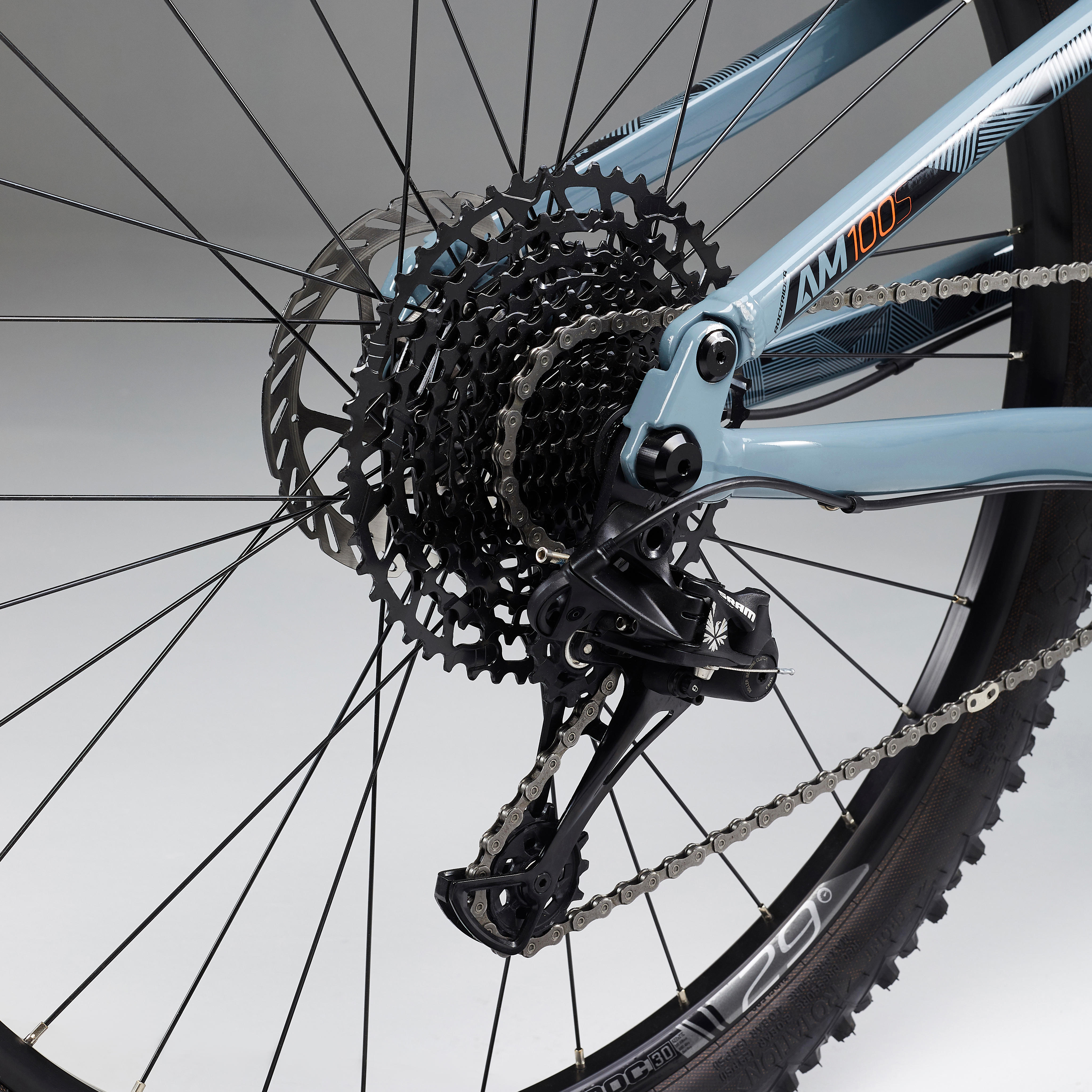 MOUNTAIN BIKE FULL SUSPENSION ROCKRIDER 