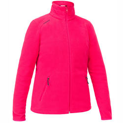 Polaire de voile déperlante femme Sailing 100 rose.