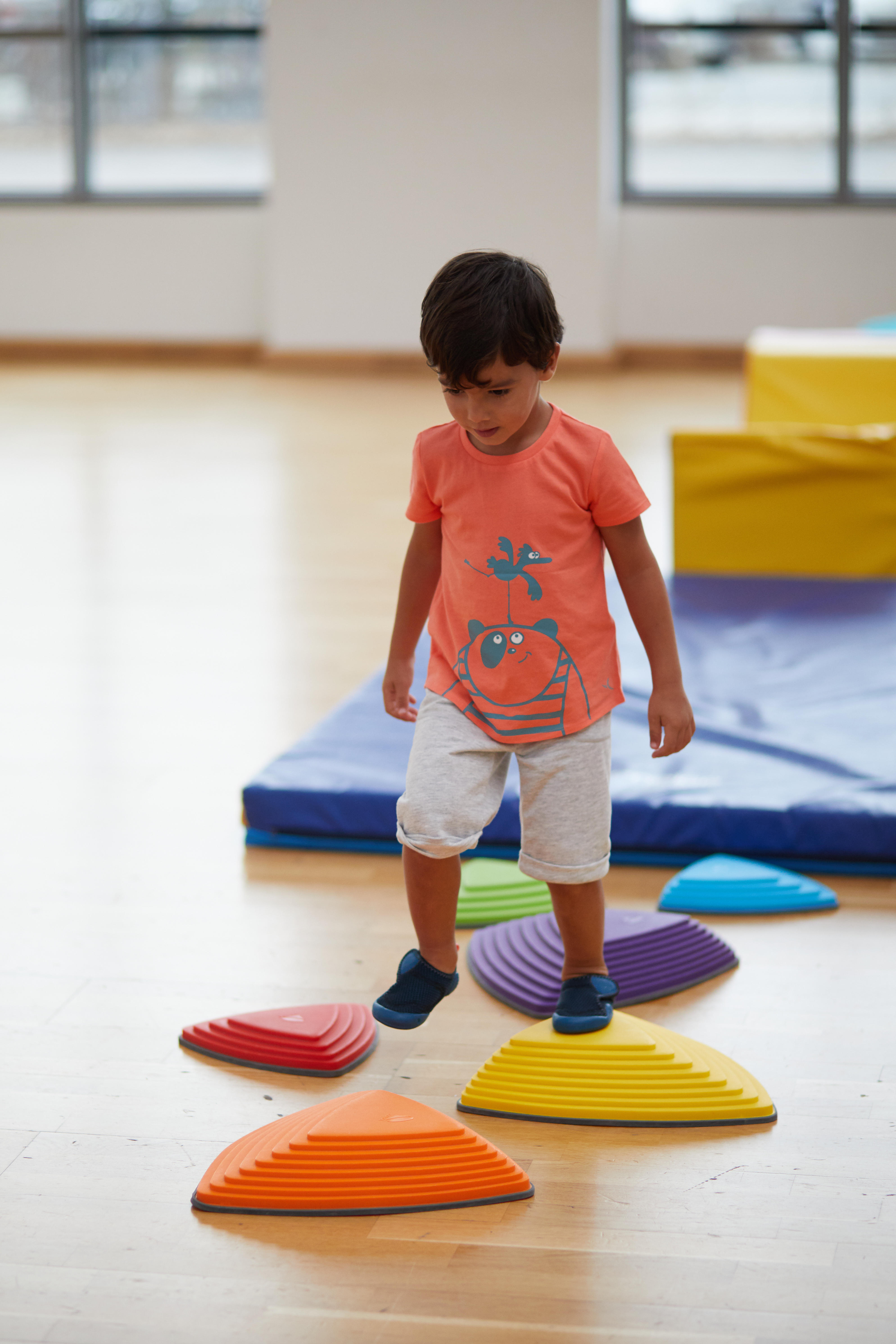 Chausson antidérapant et respirant enfant - à motif DOMYOS