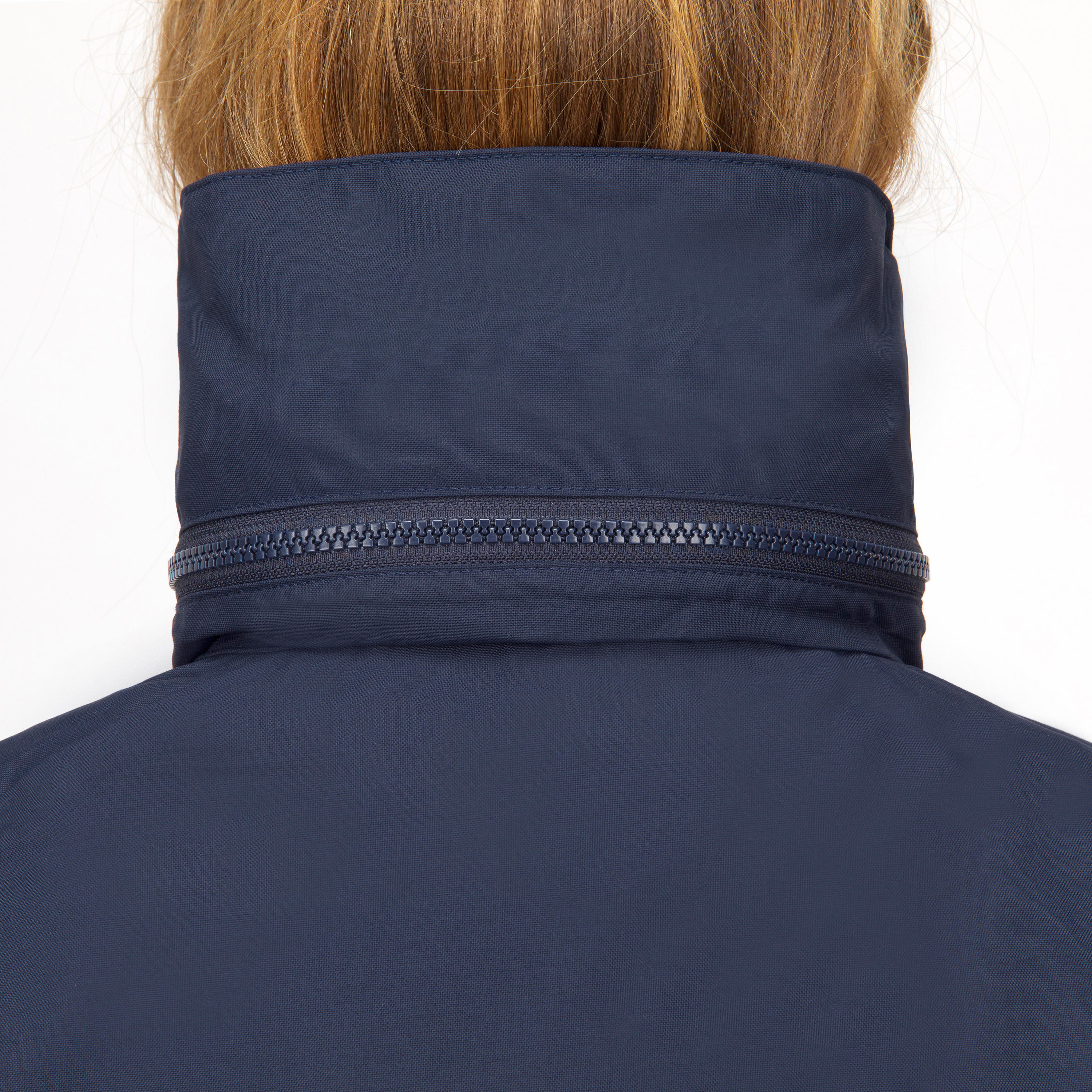 Women's Waterproof Wind-proof Rain Jacket SAILING 300 navy 6/7