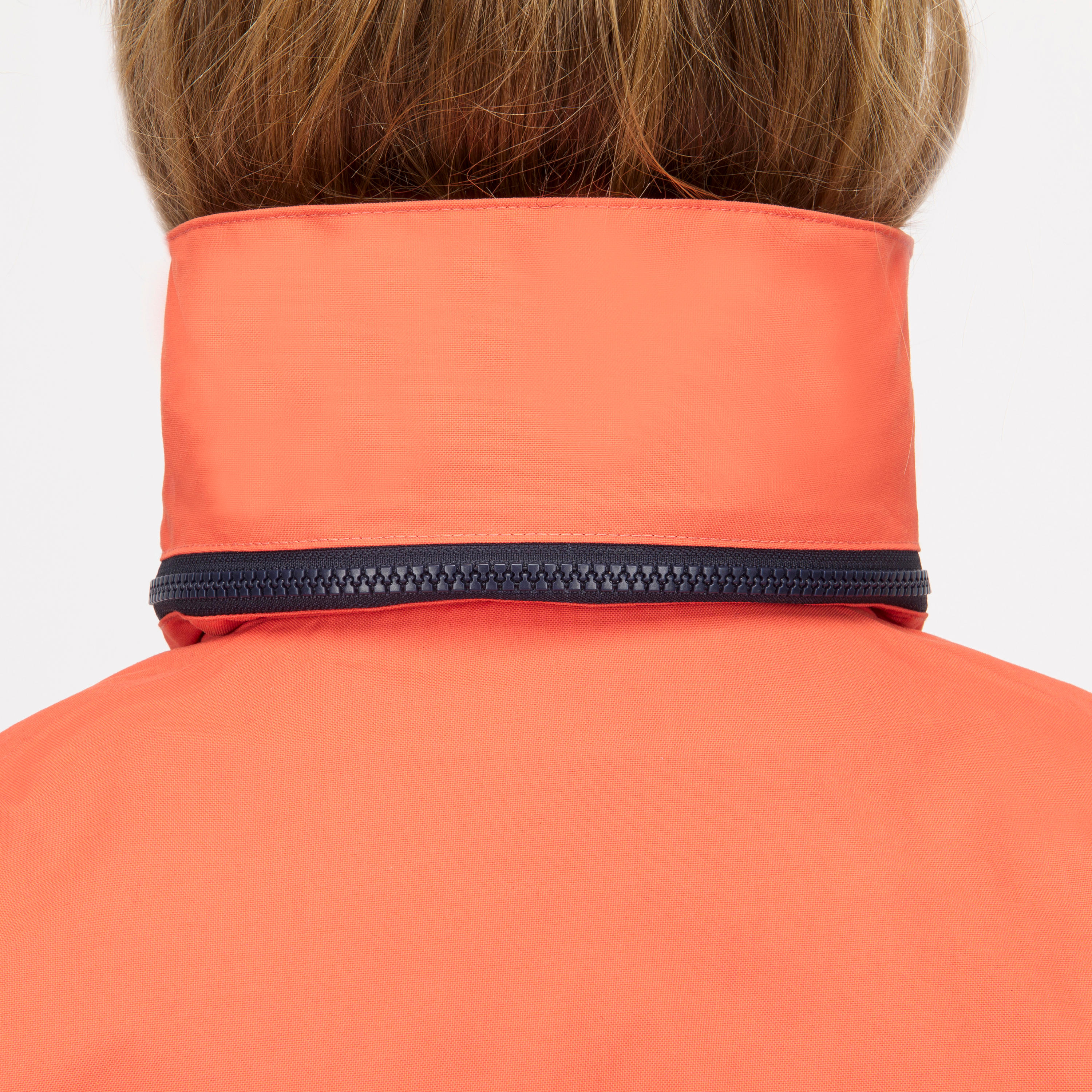 Women's Waterproof Wind-proof Rain Jacket SAILING 300 light red 10/21