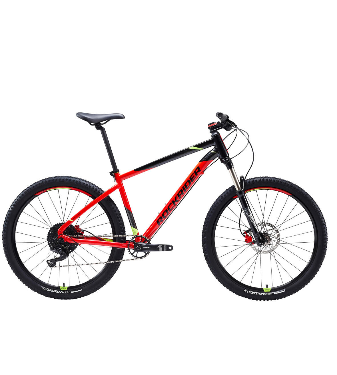 MTB-ROCKRIDER-ST-900 SCHWARZ/ROT