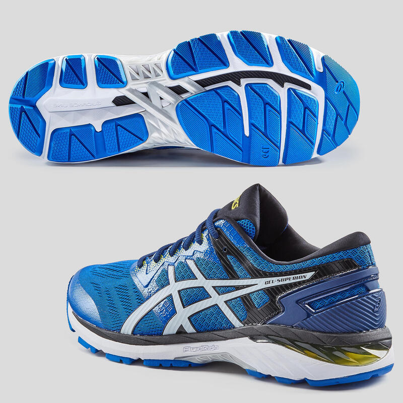 ASICS GEL SUPERION MEN'S RUNNING SHOES - BLUE ASICS - Decathlon